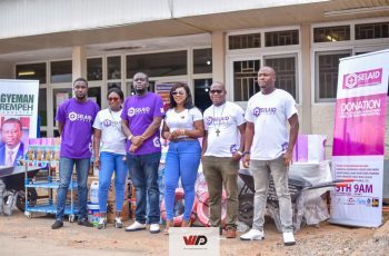 PHOTOS: SELAID Ghana, Agyemang Prempeh Foundation Donate Items To Korle-Bu Hospital