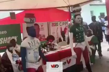 2020 Elections: CPP Make Mockery Of NPP And NDC At A Rally (Video)