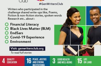 Winners Of SDGs Legacy Writing Challenge Announced