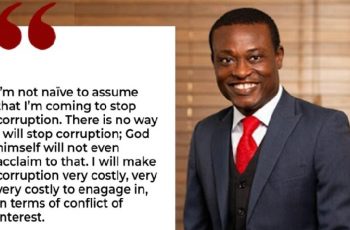 Even God Can’t Stop Corruption In Ghana – Kissi Agyebeng